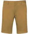 KB750 K750 Kariban Chino Bermuda Shorts Camel colour image